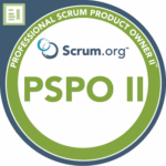 Professional Scrum Product Owner II (PSPO II)